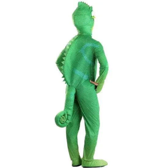 HalloweenCostumes.com Men's Disney Tangled Pascal Halloween Costume | Adult Chameleon Themed Outfit image {2}