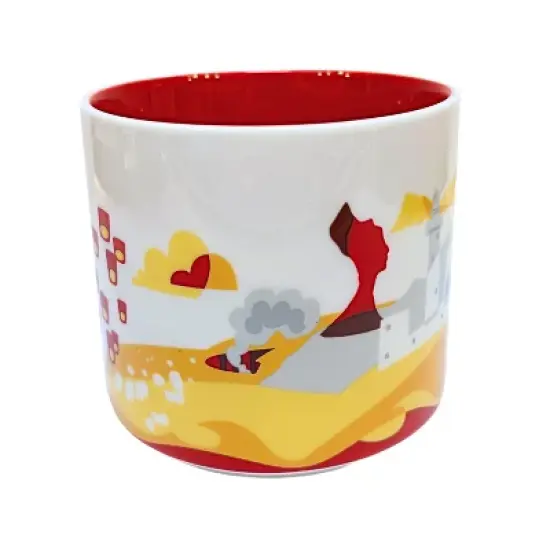 Starbucks You Are Here Series Taiwan Ceramic Mug, 14 Oz image {2}