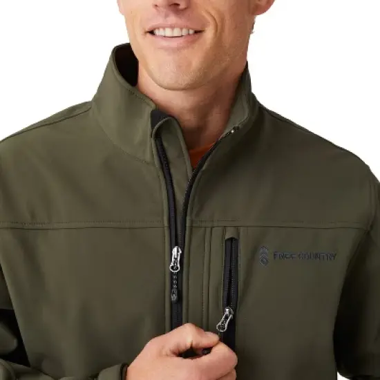 Free Country Men's Journeyman Flex Super Softshell&reg; Jacket image {3}