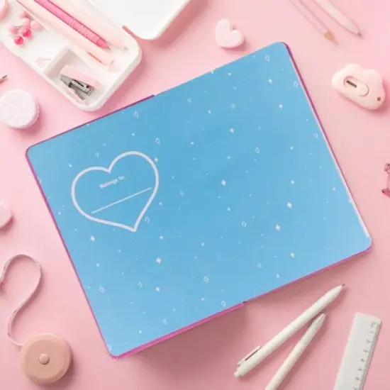 Inkology, LLC Care Bears 80-Page Vegan Leather Notebook | 5 x 8 Inches image {7}