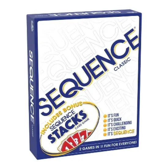 Goliath SEQUENCE Board Game & Bonus SEQUENCE Stacks Card Game image {5}