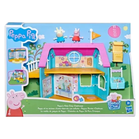 Peppa Pig Peppa's Kids-Only Clubhouse Playset image {1}