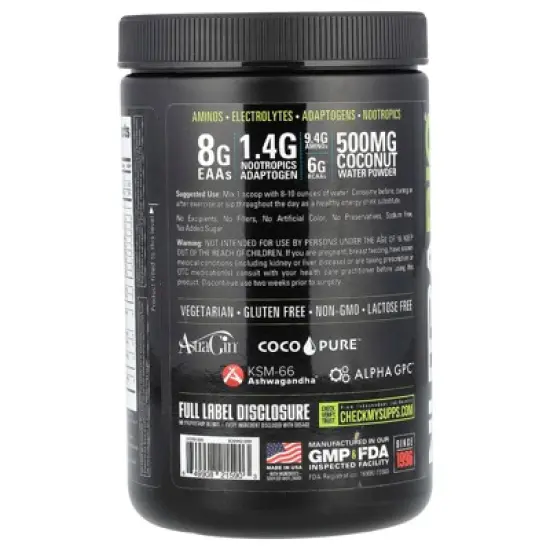 NutraBio Alpha EAA, Blueberry Lemonade, 0.87 lb (395 g) image {2}