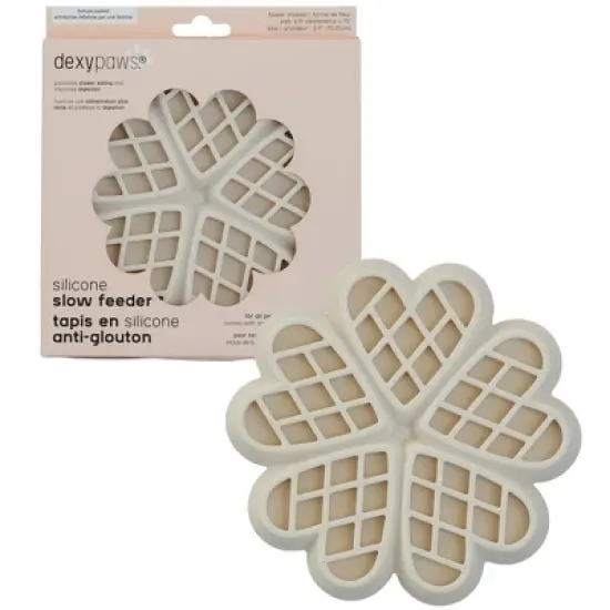 Dexypaws: Hide & Seek Slow Feeder, Buttercream, Meal & Treat Feeding image {5}