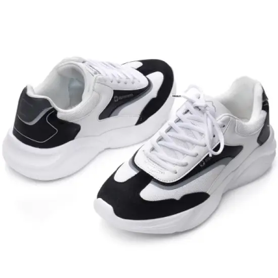 Alpine Swiss Stuart Mens Chunky Fashion Sneakers image {3}