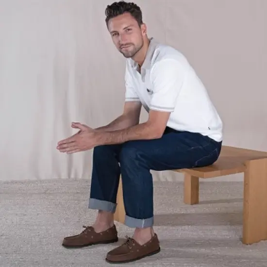 Dockers Mens Vargas Leather Casual Classic Boat Shoe image {6}