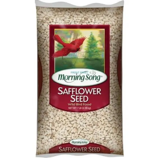 Morning Song 7 Lb. Safflower Wild Bird Seed image {1}