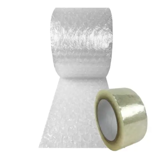 UBMOVE Packing Supplies Kit- Large Bubble Roll 65&rsquo; x 12&rdquo; and Packing Tape 2&rdquo; x 55&rsquo; image {9}