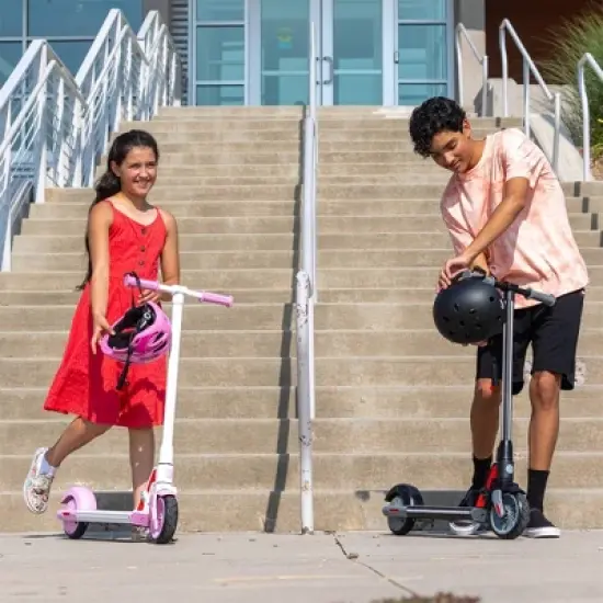 GOTRAX GKS Plus Kids' Electric Scooter - Gray image {4}