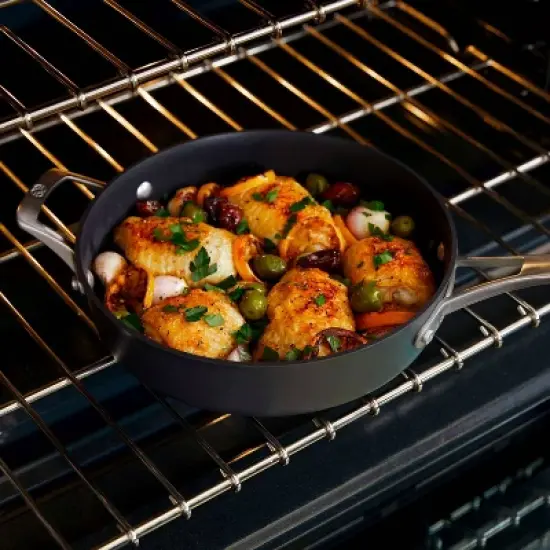 Calphalon Premier with MineralShield Nonstick, 13" Deep Skillet with Lid image {1}