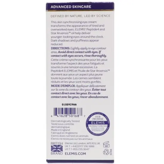 ELEMIS Peptide4 Eye Recovery Cream 0.5 oz image {2}