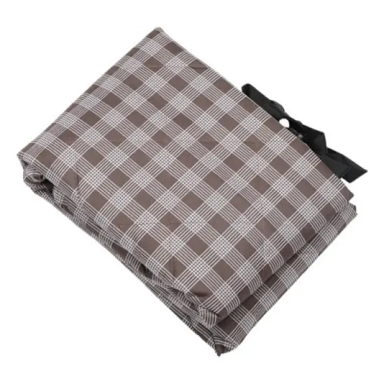 Unique Bargains Lattice Style Pet's Car Seat Cover Brown 1 Pc image {1}