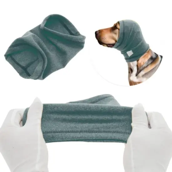 Unique Bargains Dogs Calming Headband Muff Noise Protection for Anxiety Keep Warm image {2}
