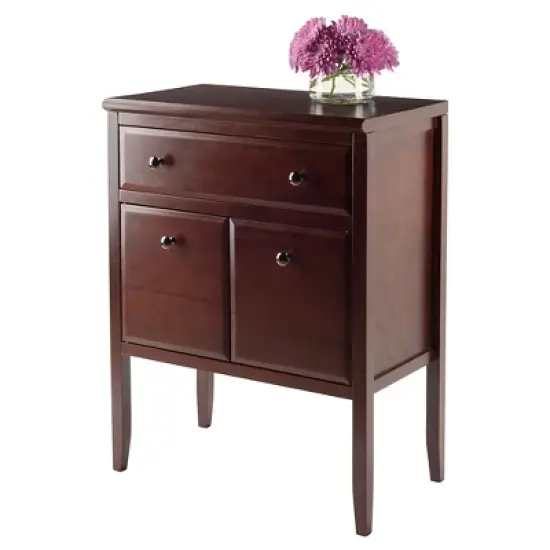Orleans Modular Buffet with Drawer and Cabinet Wood/Dark Cappuccino - Winsome image {2}