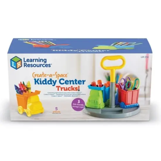 Learning Resources Create-a-Space Kiddy Center - Trucks! image {2}
