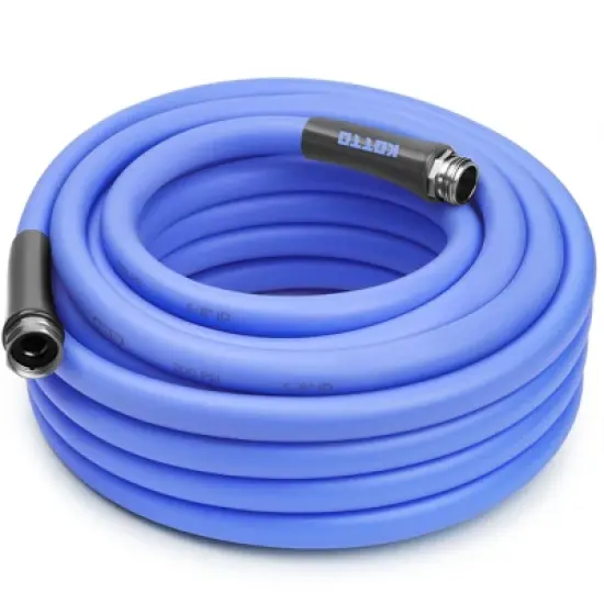 KOTTO Heavy Duty Garden Hose, 5/8" High Flow, Lightweight, Leak-Proof, Flexible Water Hose for Outdoors image {5}