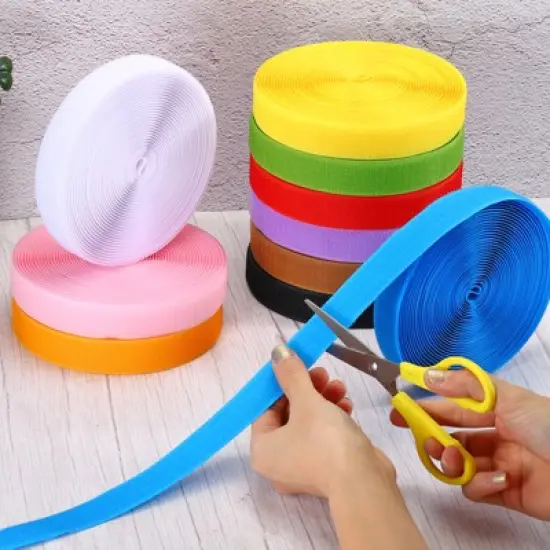 Unique Bargains Reusable Spots Hook Tape for Classroom Floor Decoration 5 Pcs image {3}
