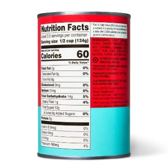 Fruit Cocktail in Fruit Juice - 15oz - Market Pantry&trade; image {1}