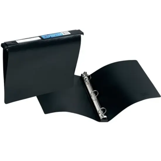 Avery Hanging Storage 3 Ring Binder, 1" Round Rings, 1 Black Binder (14801) image {6}