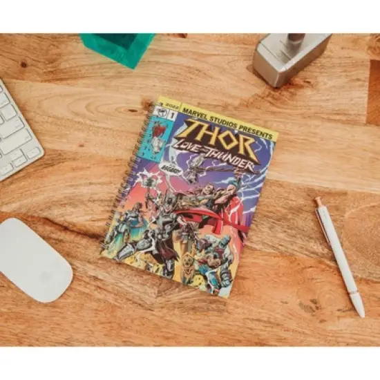 Silver Buffalo Marvel Studios Thor: Love and Thunder 80-Page Hardcover Spiral Journal image {5}