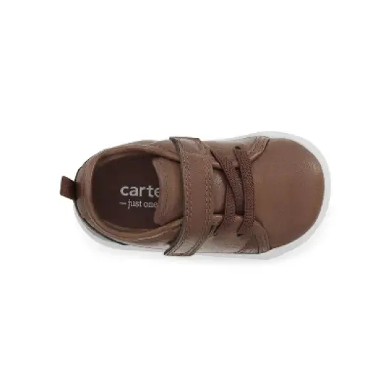 Carter's Just One You&reg;️ Baby Solid Sneakers - Brown 4 image {2}