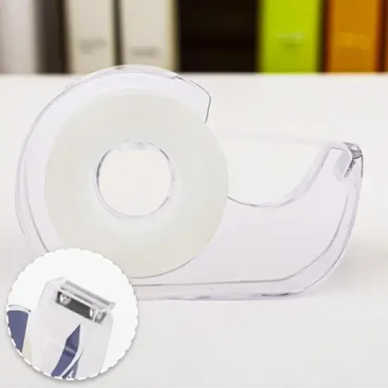 Darice Transparent Tape with Dispenser - 24 Pack Clear Tape image {2}