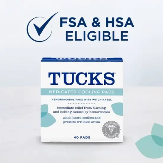 Tucks Medicated Pads Set - 40pc image {4}