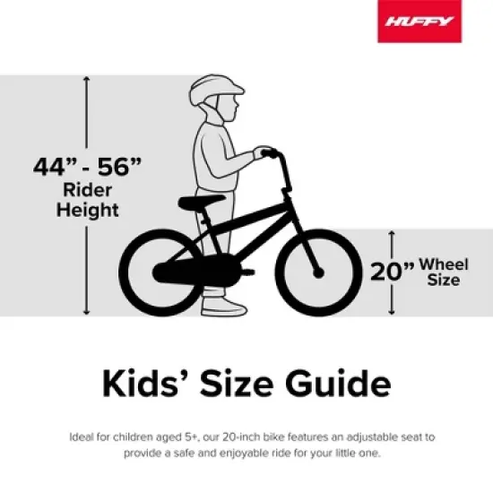 Huffy Granite Mountain Bike - 20" Wheels - 5 Speeds - Gray image {13}