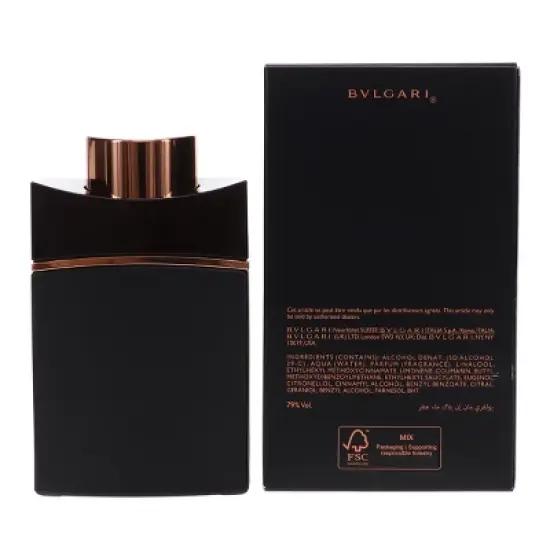 Bvlgari Man In Black Eau De Parfum 2 oz image {1}