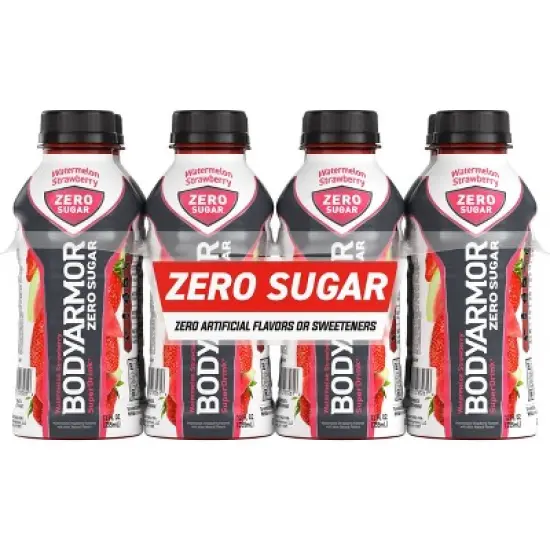 BODYARMOR ZERO Watermelon Strawberry - 8pk/12 fl oz Bottles image {1}