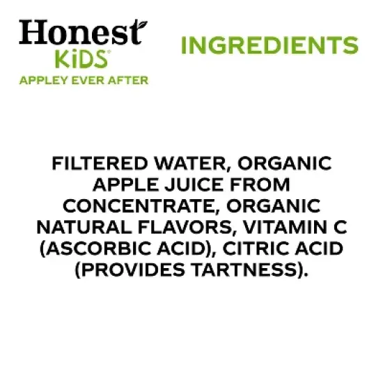 Honest Kids Organic Apple Juice Drink - 20pk/6 fl oz Boxes image {6}