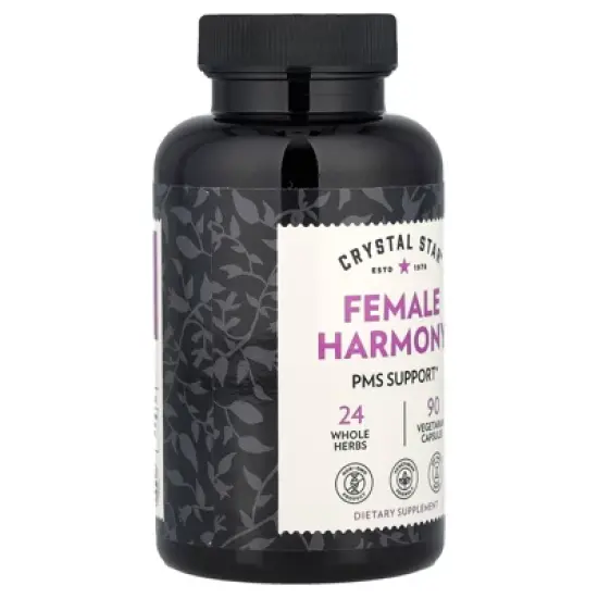 Crystal Star Female Harmony, 90 Vegetarian Capsules image {3}