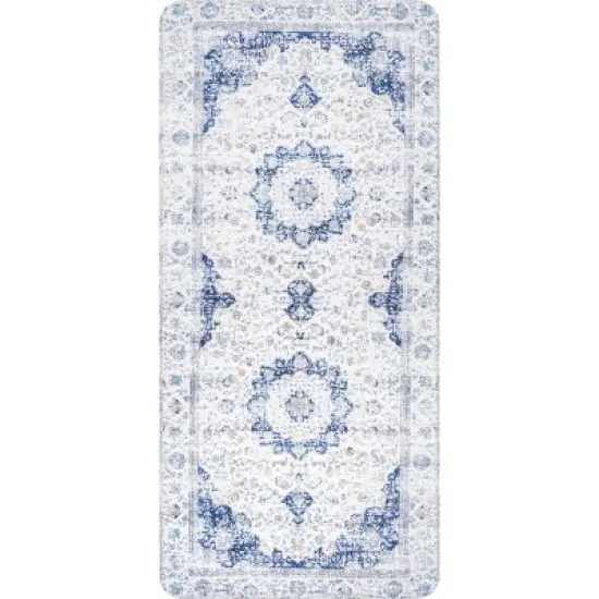 nuLOOM Verona Vintage Anti Fatigue Kitchen or Laundry Room Comfort Mat image {6}