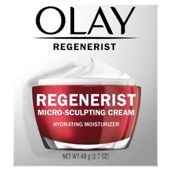 Olay Regenerist Micro-Sculpting Cream Face Moisturizer with Niacinamide - 1.7oz image {1}