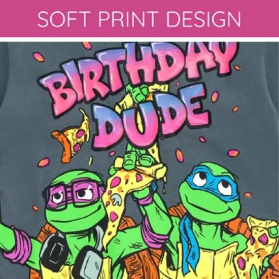 Teenage Mutant Ninja Turtles Birthday T-Shirt Toddler image {2}