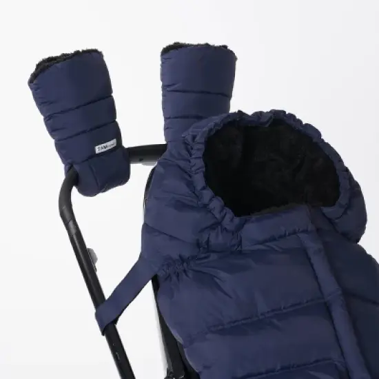 7AM Enfant Warmmuffs Stroller Gloves - Navy image {1}
