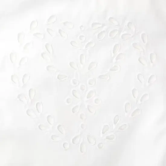 Hope & Henry Girls' Flutter Sleeve Eyelet Top, Infant image {3}