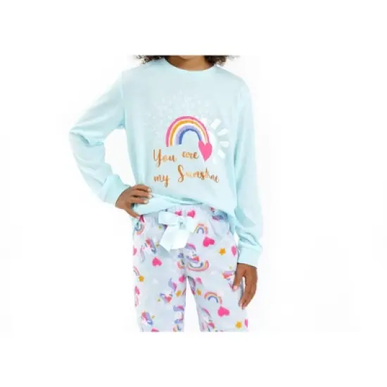 Sleep On It Girls My Sunshine Soft Fleece 2-Piece Pajama Sleep Set image {7}