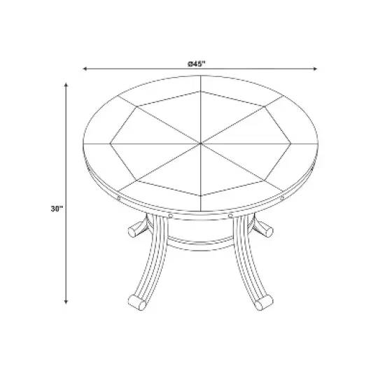 Angelo Dining Table - Powell Company image {4}
