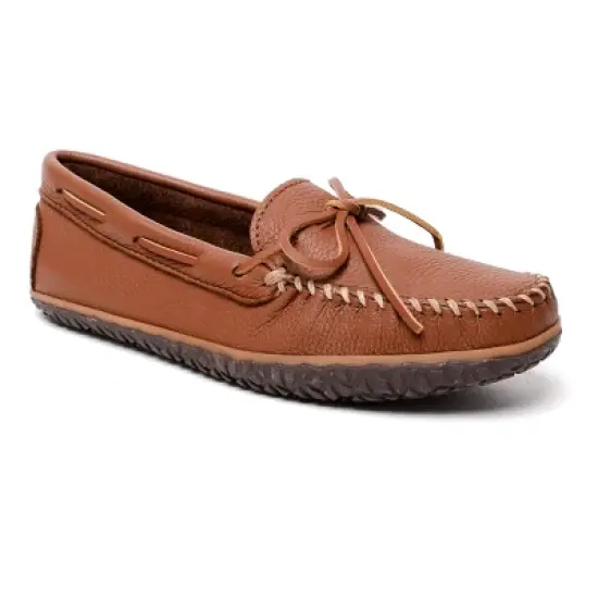 Minnetonka Men's Moosehide Tread Slip On Shoes image {7}
