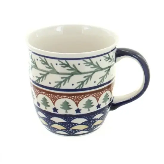 Blue Rose Polish Pottery Zaklady Mug image {3}