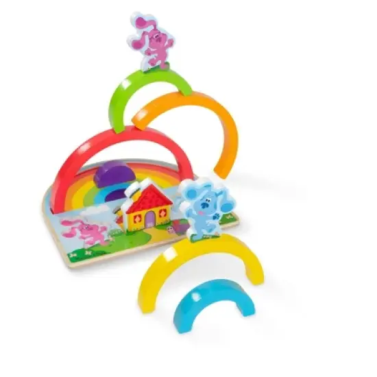 Melissa & Doug Blues Clues & You! Rainbow Stacker Puzzle image {3}