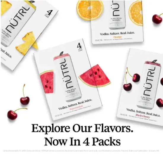 Nutrl Lemonade Variety Pack - 8pk/355ml Cans image {13}