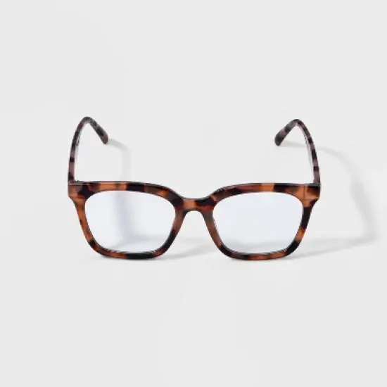 Women's Plastic Square Sunglasses - Wild Fable&trade; Brown: UV Protection, Blue Light Filtering image {2}