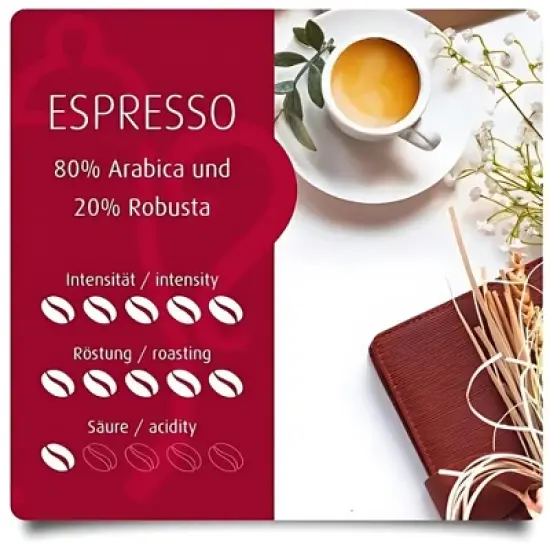 Helmut Sachers Espresso Ground Coffee 17.6oz/500g image {2}