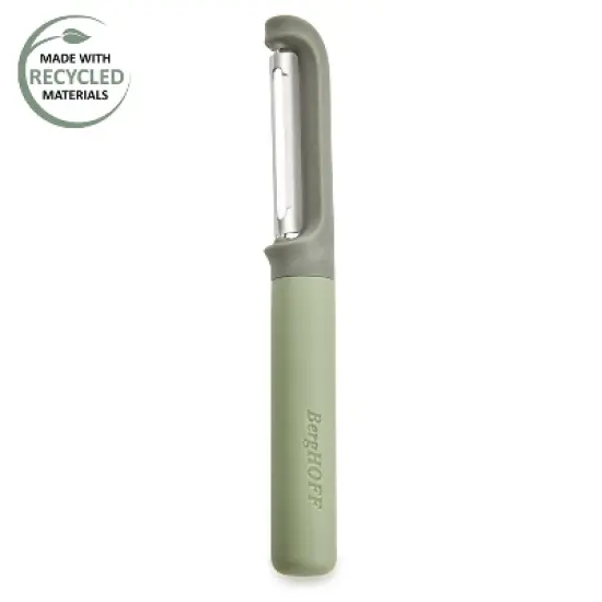 BergHOFF Balance Stainless Steel Straight Peeler 6.75", Recycled Material image {7}
