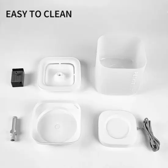 PETKIT 1.85L Eversweet Solo SE Dog and Cat Water Fountain with Wireless Pump image {4}