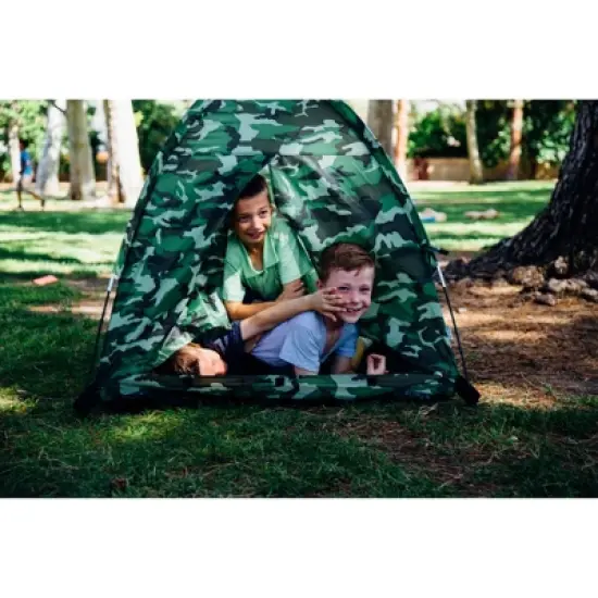 Pacific Play Tents Kids Green Camo Camping Kit image {5}