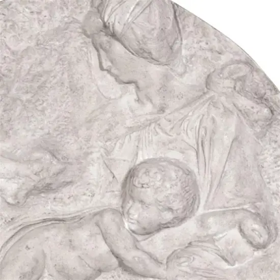 Design Toscano Direct Casting of The Virgin and Child with the Infant St. John Wall Sculpture image {3}