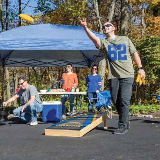 NFL Los Angeles Chargers 2'x4' Cornhole Board - Gray image {1}